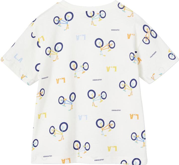 Actual product image Vertbaudet Bedrucktes Jungen T-Shirt mit Recycling-Baumwolle (110)