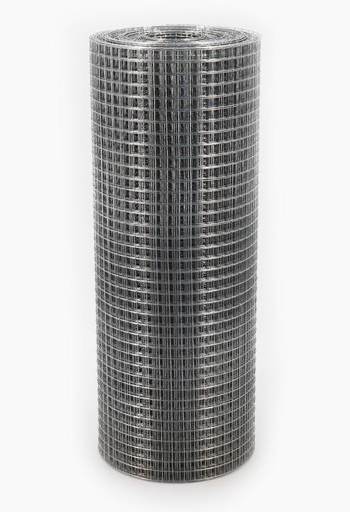 Produktbild Aquagart 135m x 0,5m Volierendraht Drahtgitter Schweissgitter Drahtzaun Feuerverzinkt