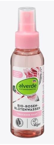 Immagine prodotto dm alverde Acqua di fiori di rosa biologica (100 ml, Spray viso)