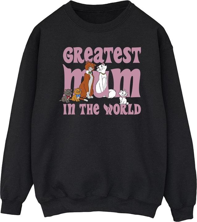 Actual product image Disney Mens The Aristocats Greatest Mum Cotton Sweatshirt (XL)