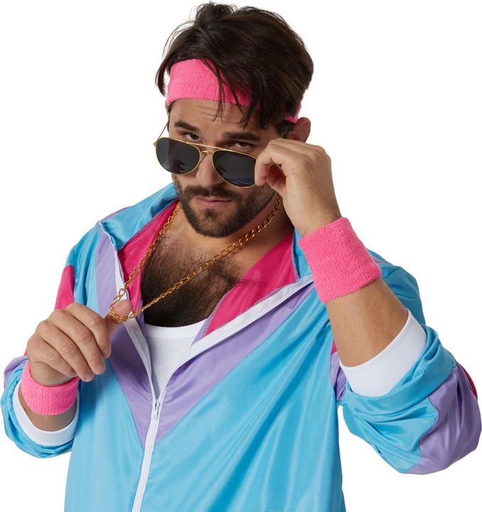 Image du produit tectake Costume pour homme rétro années 80,90 ensemble de survêtement (M)