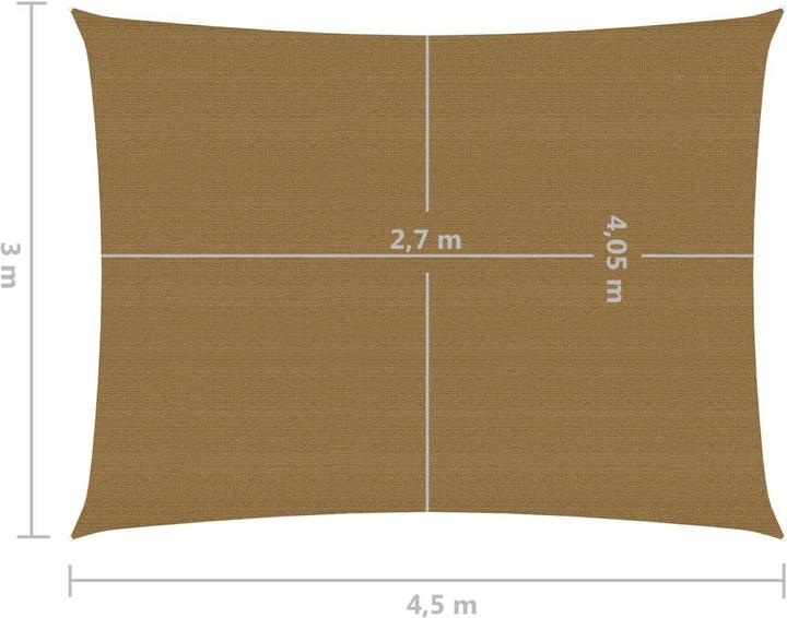 Produktbild VidaXL Sonnensegel (300 x 450 cm)
