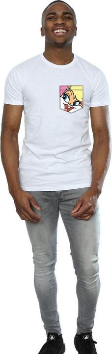 Image du produit Looney Tunes - T-shirt LOLA BUNNY FACE FAUX POCKET - Homme (XXL)