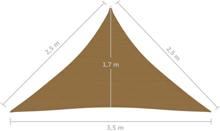 Produktbild VidaXL Sonnensegel (250 x 250 x 350 cm)