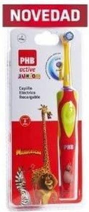 Produktbild PHB Active Junior Rote Madagaskar elektrische Zahnbürste - Kinderzahnpflege