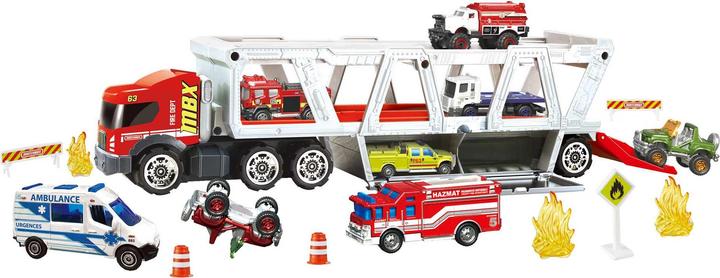 Immagine prodotto Mattel Macchina dei pompieri trasportabile playset (SIOC)