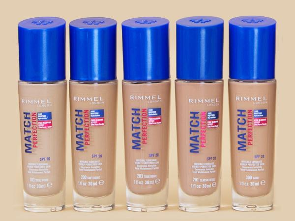 Produktbild Rimmel London Match Perfection SPF20 (201 Classic Beige)