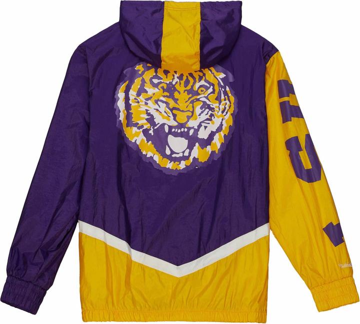 Actual product image Mitchell & Ness Windbreaker Veste Louisiana State (XXL)