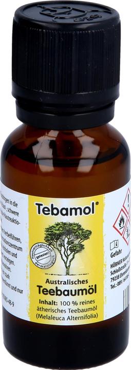 Produktbild Tebamol TEEBAUMOEL, 20 ml Öl (Körperöl, 20 ml)