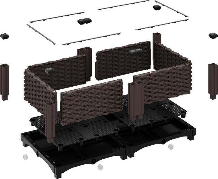 Actual product image Relaxdays Planter