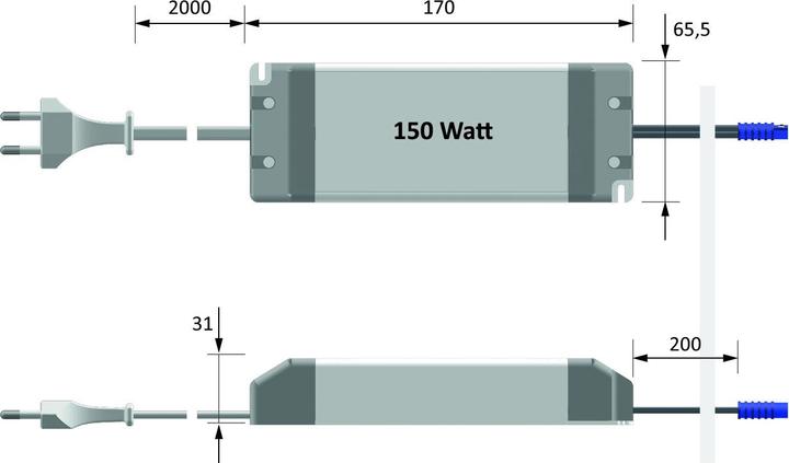 Actual product image Halemeier LED transformers MP 24 V