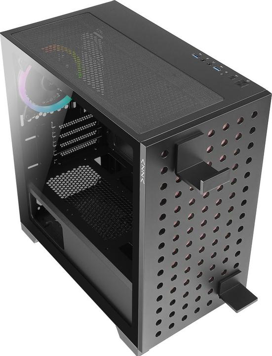 Actual product image Azza Elise 140 GAMING MATX Black CSAZ-140 (mATX, ITX)