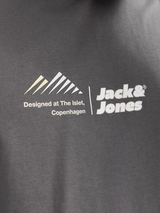 Actual product image Jack & Jones Jcolima Logo Tee Ss Crew Neck Bf Ln (L)