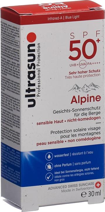 Produktbild Ultrasun Alpine SPF50+ (Sonnencreme Gesicht, SPF 50+, 30 ml, 50 g)