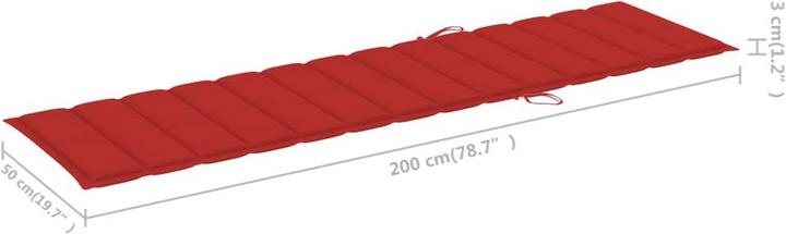 Produktbild VidaXL Hayder (200 x 50 x 3 cm)
