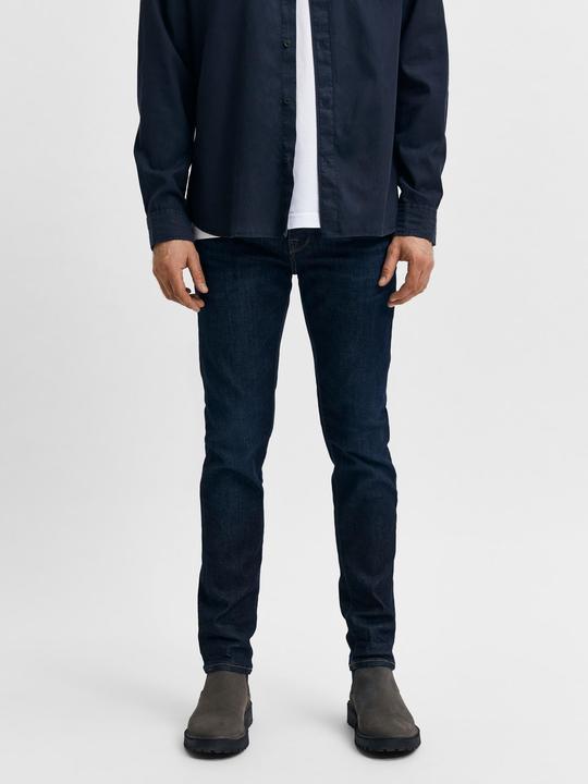 Produktbild Selected Homme 6291 – Superstretch Dunkelblau Slim Fit Jeans (W33/L30)