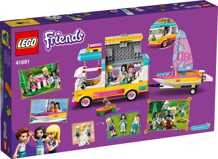 Actual product image LEGO Friends 41681 Forest camper and sailboat (41681, LEGO Friends)