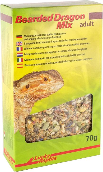 Lucky Reptile Alimento completo Bearded Dragon Mix Adult, 70 g (1 x, 0.10 kg)
