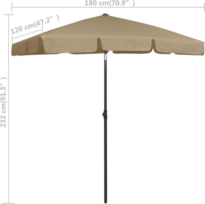 Produktbild VidaXL Otto (1.20 m)