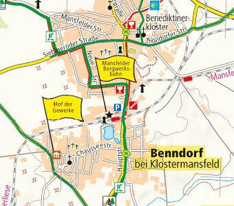 Image du produit Carte de randonnée et de cyclisme PublicPress Sangerhausen, Lutherstadt Eisleben, Mansfeld-Südharz