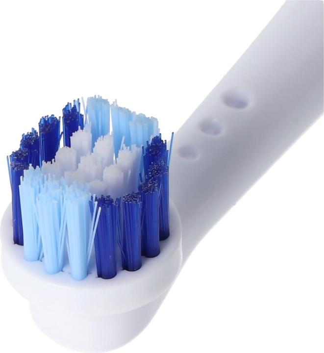 Produktbild AccuCell Zahnbürstenkopf Cleaning Brush V2 für elektrische Zahnbürsten von Oral-B, 4 Stück (4 x)