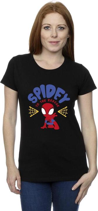 Image du produit - T-shirt SPIDEY AND HIS AMAZING FRIENDS RESCUE - Femme (L)