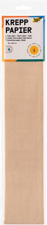 Folia Papier crêpé en couches marron 32 g/qm 1 pc. (22 g/m², 1 x)