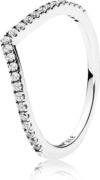Actual product image Pandora Sparkling Wishbone Ring (62)
