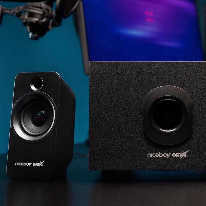 Produktbild Niceboy Oryx Vox 2.1 MaxBass Speakers 25W
