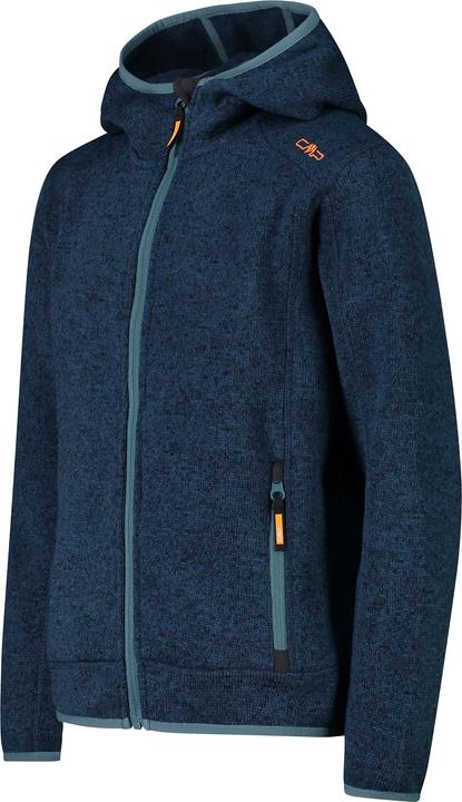 Actual product image CMP Campagnolo Boy's Jacket Fix Hood Jacquard Knitted (110)