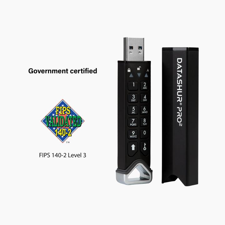 Produktbild iStorage Datashur Pro2 (128 GB, USB-A, USB 3.1)