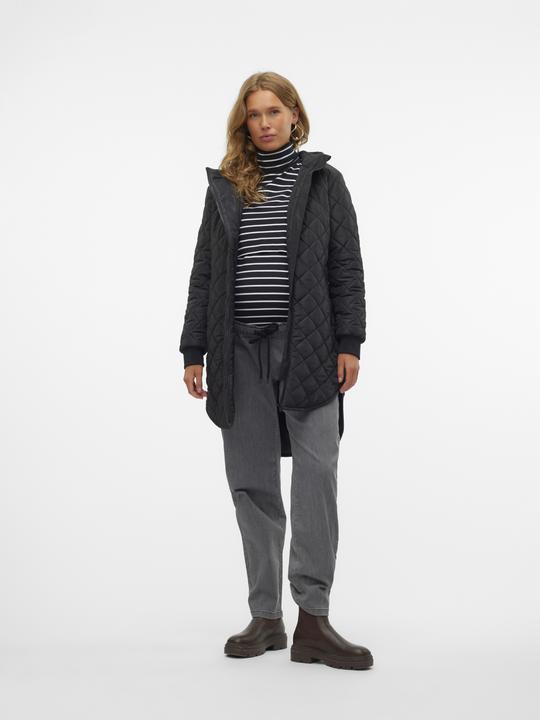 Image du produit Mamalicious Col rond Poignets côtelés Veste matelassée (XXL)