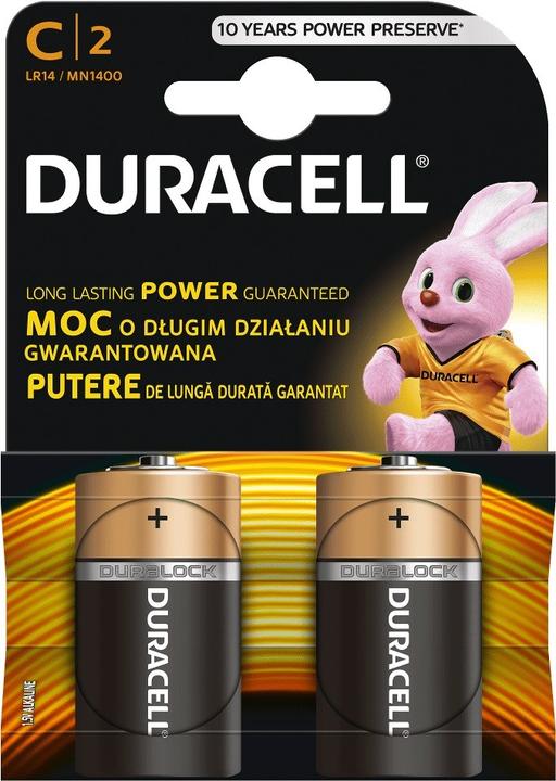 Duracell 2 LR14 C (2 pz., C)