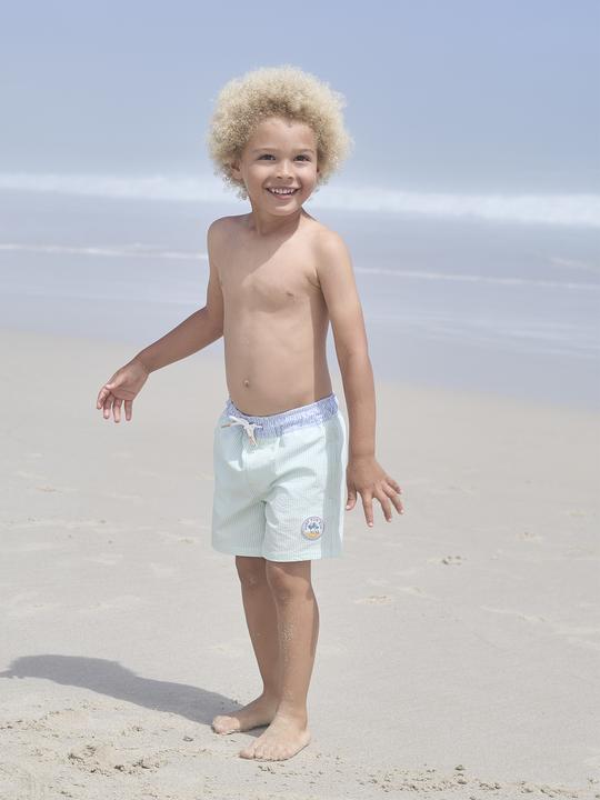 Actual product image Vertbaudet Gestreifte Jungen Badeshorts (92)