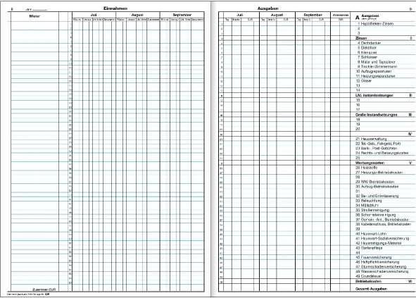 Produktbild Rnk Hausbuch Reimers (6 x)