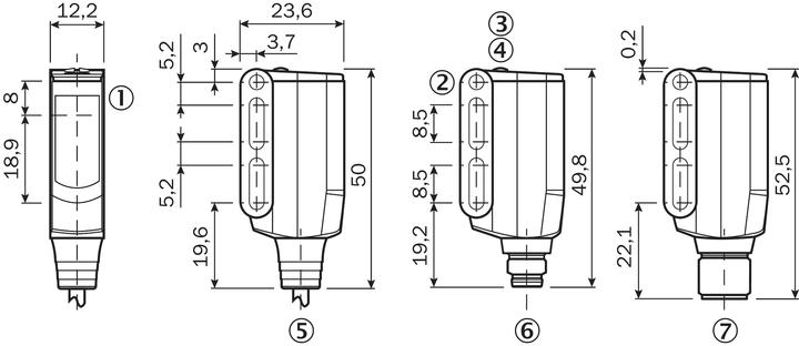 Actual product image Sick Through-beam sensor