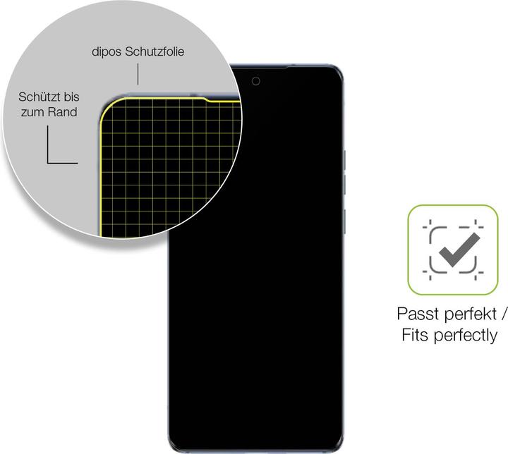 Immagine prodotto Dipos Full-Cover Pellicola Protettiva opaco (1 Pezzo/i, Motorola Edge 40)