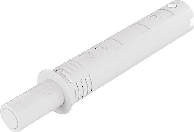 Actual product image Italiana Ferramenta K-Push Tech push catch drawer damper with buffer stroke 14 mm white (1 pcs.)