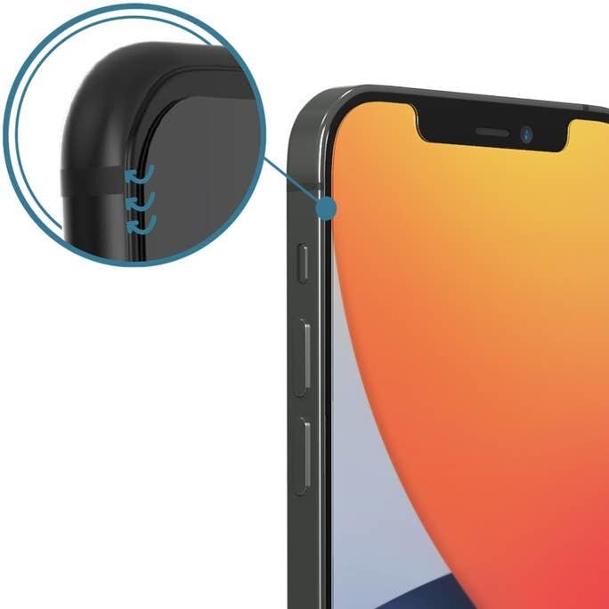 Actual product image InvisibleShield Glass Elite VisionGuard+ (1 Piece, Apple iPhone 12 Pro Max)