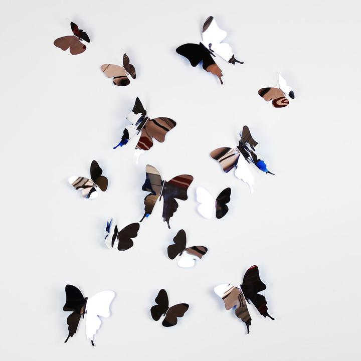Immagine prodotto Walplus Farfalle (9 x 9,5 cm)