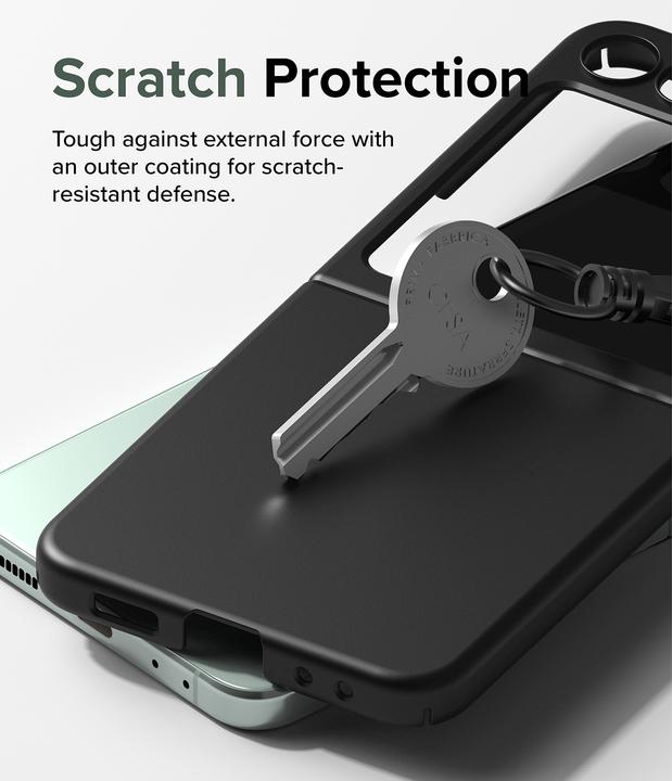 Image du produit Ringke Etui pour Galaxy Z Flip 5 SLIM BLACK (Samsung Galaxy Z Flip 5G)
