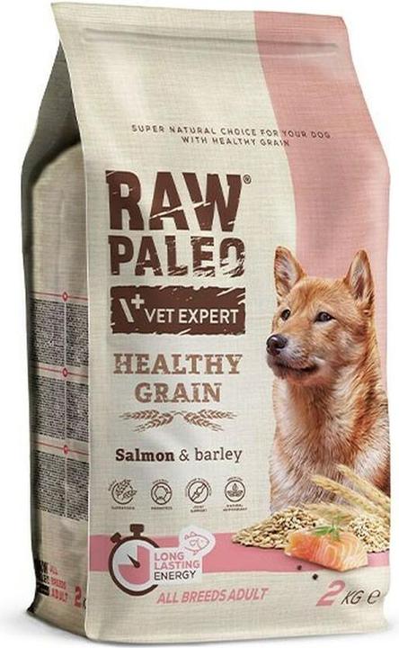 Raw Paleo Healthy Grain Adult Salmon & Barley (Adult, 1 pcs., 2000 g)