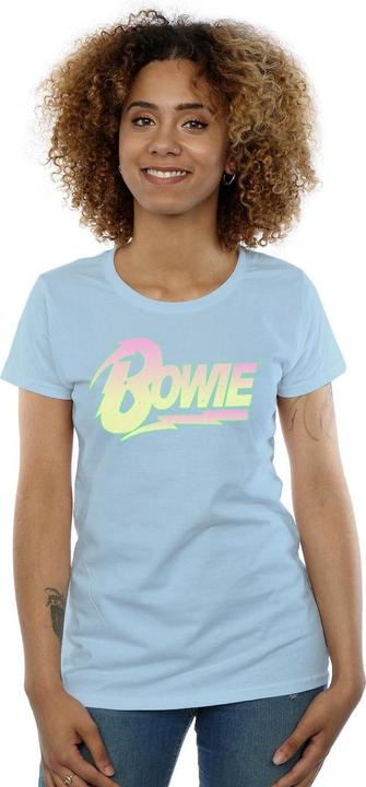 Produktbild David Bowie Neon Logo TShirt (L)