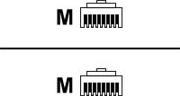 Actual product image Commscope SYSTIMAX GigaSPEED XL GS8H - patch cable - RJ-45 (hane) to RJ-45 (hane) - 5.18 m - UTP - CAT 6 - h