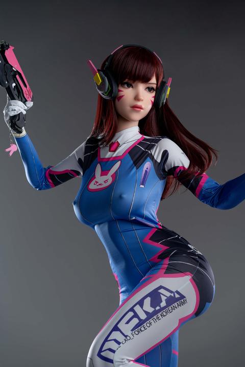 Immagine prodotto Game Lady Bambola completa in silicone D.Va 167 cm - Overwatch