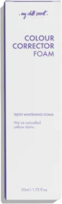 My White Secret Foam corrector for teeth whitening V34 (Teeth Whitening Foam) 50 ml (50 ml, Schaum)