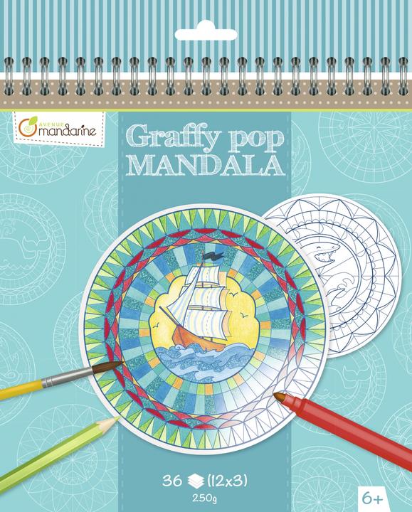 Actual product image Avenue Mandarine Mandala Graffy Pop