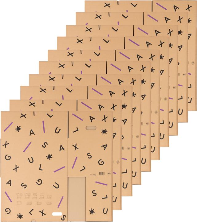 Image du produit Galaxus Umzugskarton (10er Set) (60 x 40 x 35 cm, 84 l)