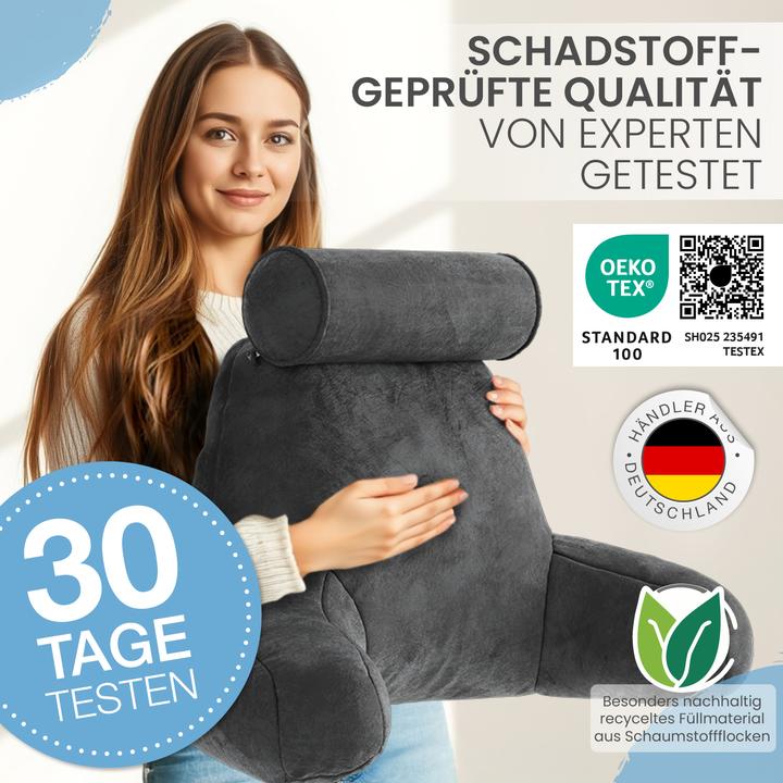 Image du produit Aktivshop Coussin de dossier (50 x 90 x 67 cm, 40 x 76 x 46 cm)