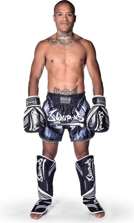 Produktbild 8Weapons Boxing Gloves, Shift, black-white, 12 Oz (12 OZ, 12)